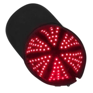 Red Light Therapy Black Cap